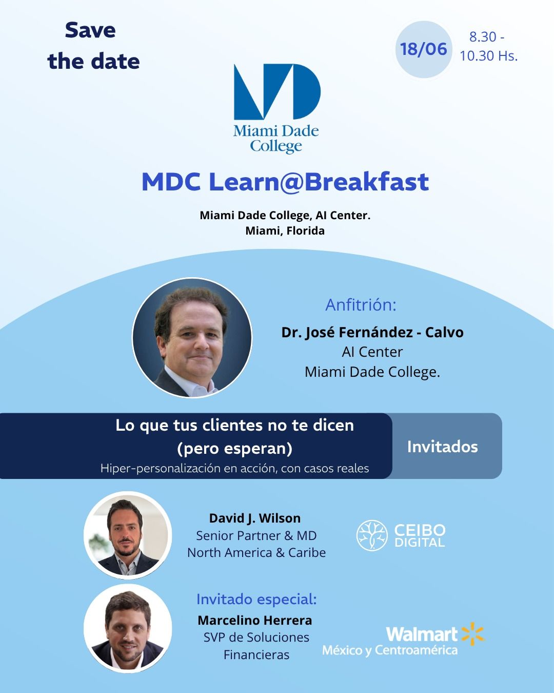 Flyer del evento